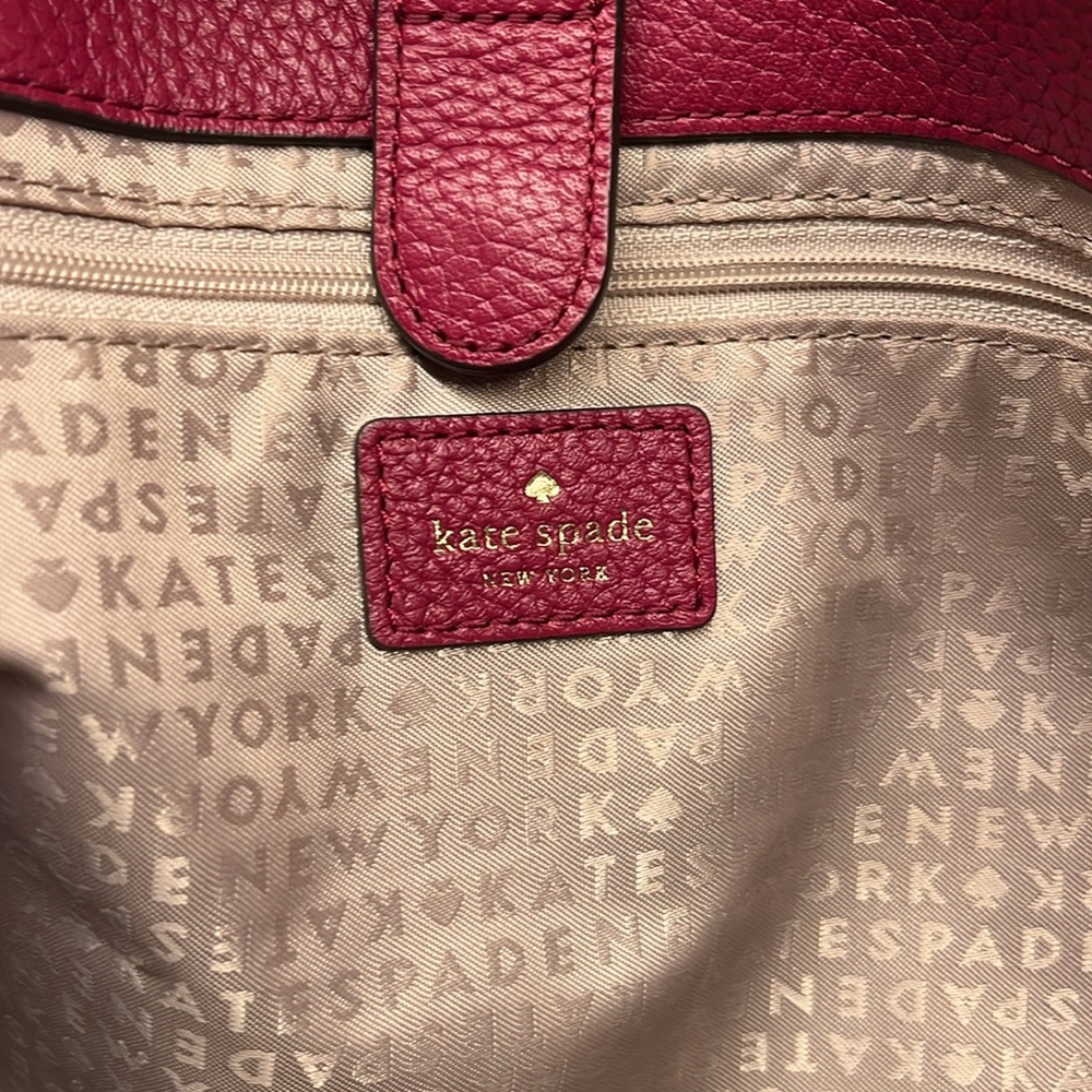 Magenta/Pink Kate Spade Handbag - Picture 9 of 11